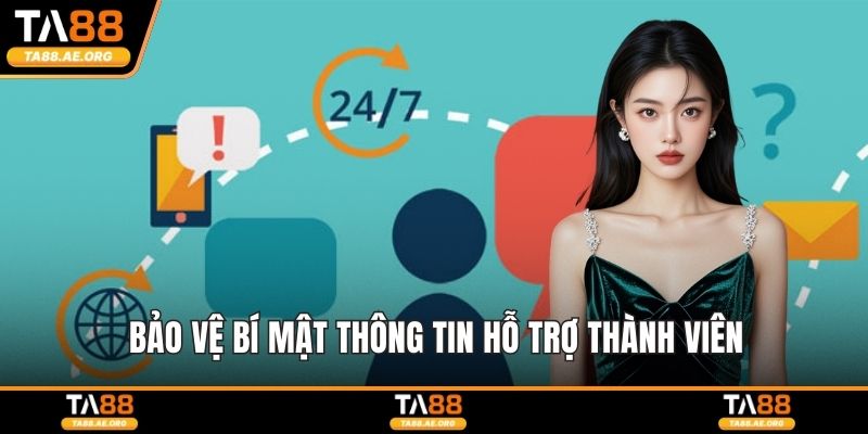 Bảo vệ bí mật thông tin hỗ trợ thành viên